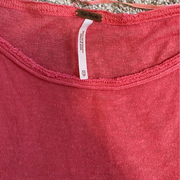 Free People Love Me Do Linen Top - Picture 4 of 11